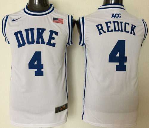 Duke Blue Devils #4 J.J. Redick White Basketball New Stitched NCAA Jersey,We sell and wholesale Duke Blue Devils #4 J.J. Redick White Basketball New Stitched NCAA Jersey on line form chian!